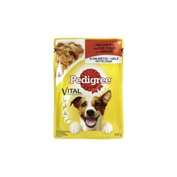 Pedigree Cibo umido per cani adulti con manzo in gelatina lattina 400g