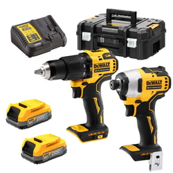 Trapano avvitatore a batteria DeWALT 18V DCD991 cambio a tre velocità -  Elettroutensili - Accessori