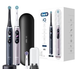 Oral-B iO Ultimate Clean 80335628 testina per spazzolino 4 pz Nero