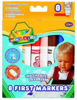 Crayola Mini Kids Pennarelli Lavabili 8 pz