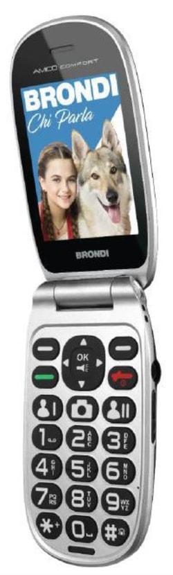 BRONDI TELEFONO CORDLESS AMICO FIDATO NERO TELEFONIA FISSA E CORDLESS -  Negozio di Videogiochi e Giochi