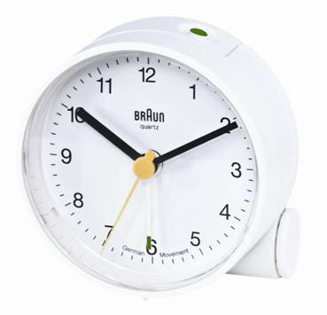 Braun Sveglia Da Parete BNC 014 Digital Bianco