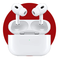 Auricolari Apple AirPods Pro (2a generazione) wireless con custodia di ricarica MagSafe Bianco